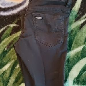 Guess skinny black pants